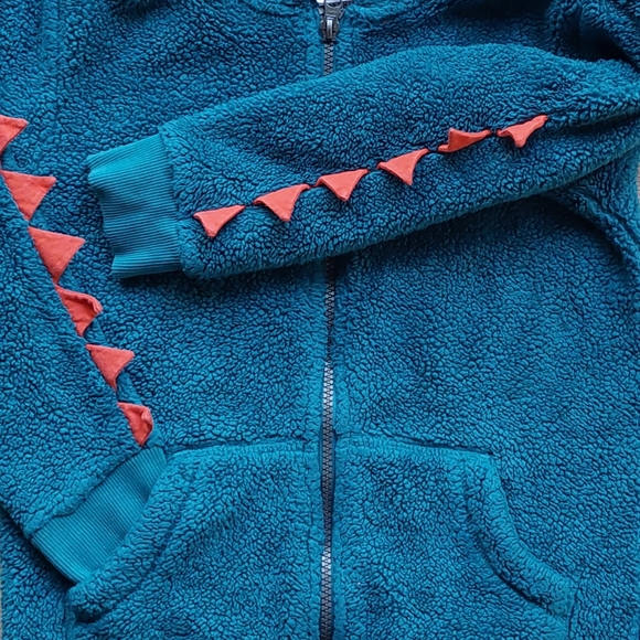 Hanna andersson dino fleece coat - Picture 2 of 16